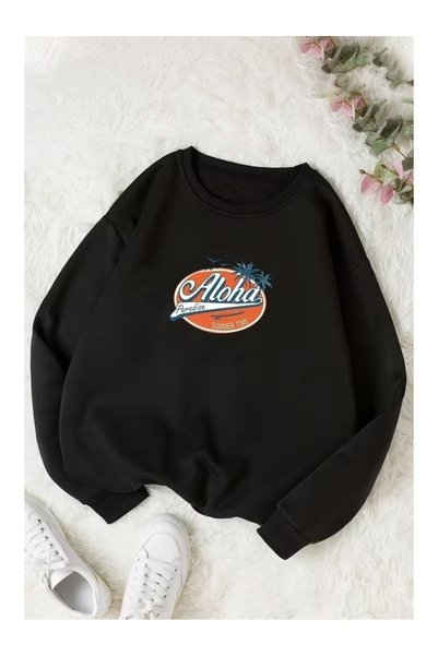 MITHRAS OUTDOORS تي شيرت مطبوع عليه aloha للجنسين، تي شيرت مطبوع بياقة دائرية...