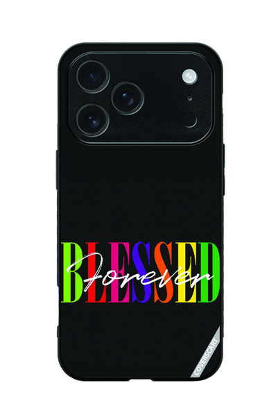 Coverscart Protective Case Cover for Apple iPhone 18 Pro Max Blessed Forever Design Black