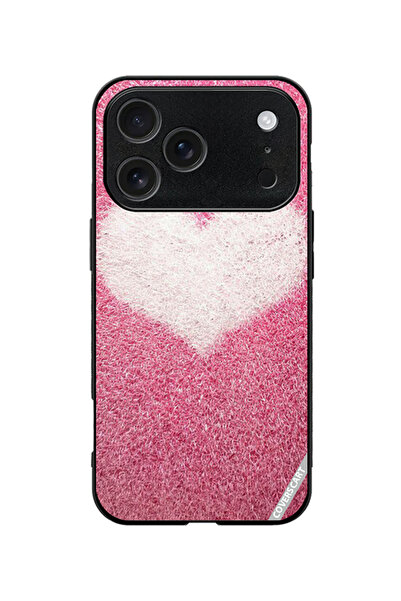 Coverscart Protective Case Cover for Apple iPhone 18 Pro Pink With White Hear...