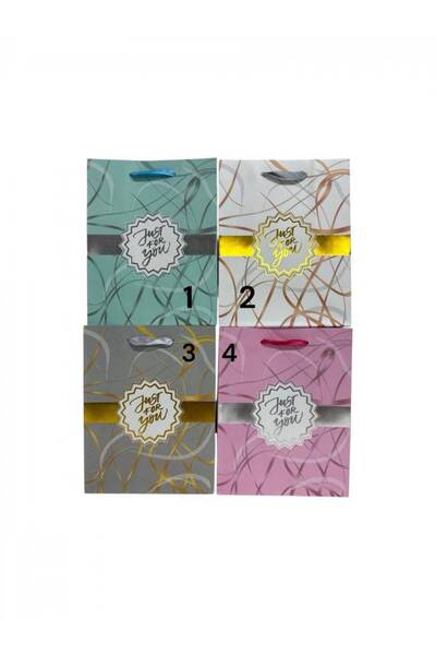 OEM Pungi Pentru Cadou Cu Mesajul Just For You 12/Set 26x32x10 Model 1