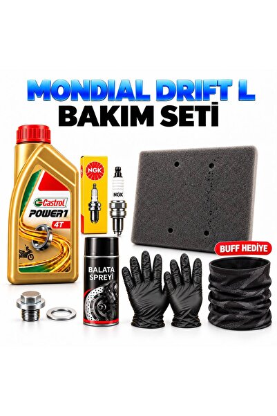 Mondial Drift L 2019-2026 Full Bakım Seti