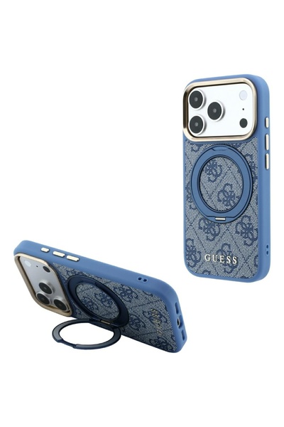 Guess Θήκη κινητού, iPhone 17 Pro Max / iPhone 18 Pro Max, Γαλάζιο