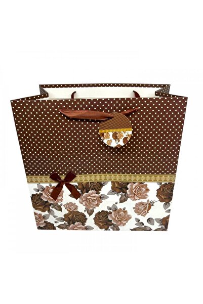 OEM Pungi Pentru Cadou Pe Lat Flori 55x40x20 cm
