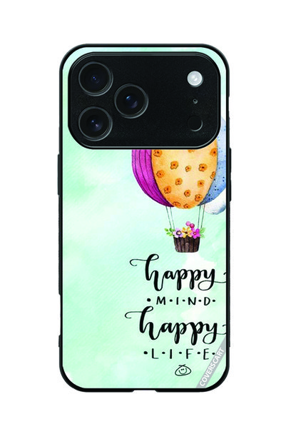 Coverscart Protective Case Cover for Apple iPhone 18 Pro Max Happy Mind Happy...