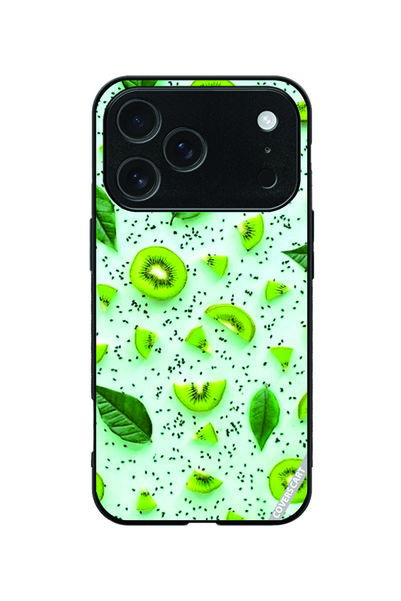 Coverscart Protective Case Cover for Apple iPhone 18 Pro Kiwi Design Green