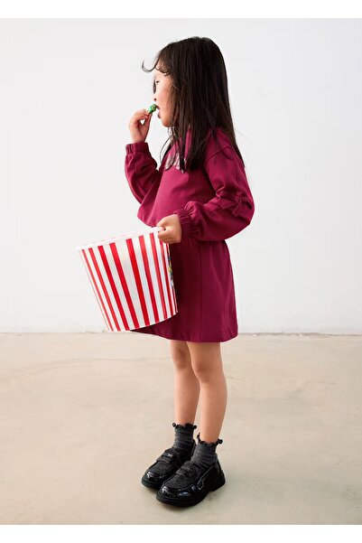 MAYORAL Girl's Embroidered Sweatshirt Dress Set