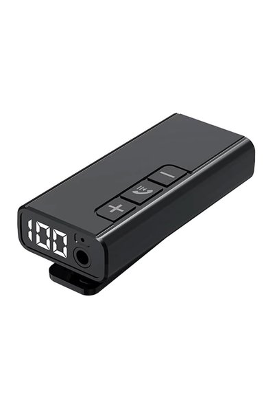 KEEPRO Handsfree kablosuz araç adaptörü GR13 Bluetooth alıcı 2 cihaz eşleşme
