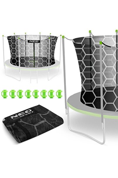 Neo-Sport Plasă de siguranță pentru trambulină de interior 465 cm 15 ft