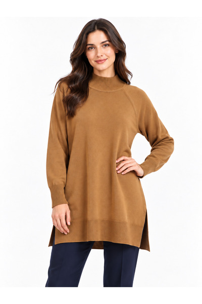 Kayra Yarım Balıkçı Triko Tunik TRK 17 Boy 82 Cm