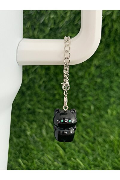 YuccaCo Accessorize Your Life Cat Thermos Ornament/ Cat Figure Thermos Charm/...