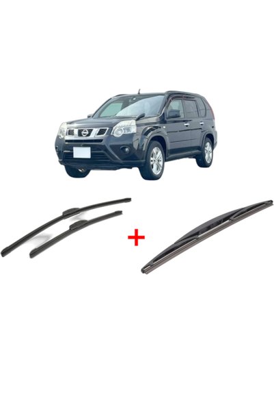 Bosch Set of 3 wipers NISSAN X-TRAIL VAN (T31) 2011 - 2014, for windshield an...