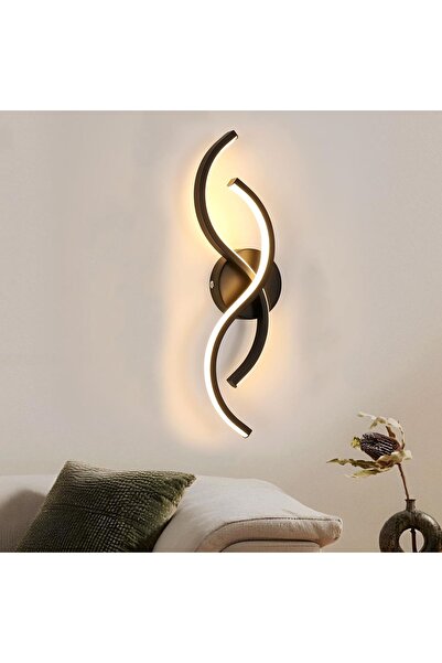 Dotail Φωτιστικό τοίχου LED, 15W, 1687 lm, 3000K, 42 x 14 x 6.5 εκ., Αλουμίνι...