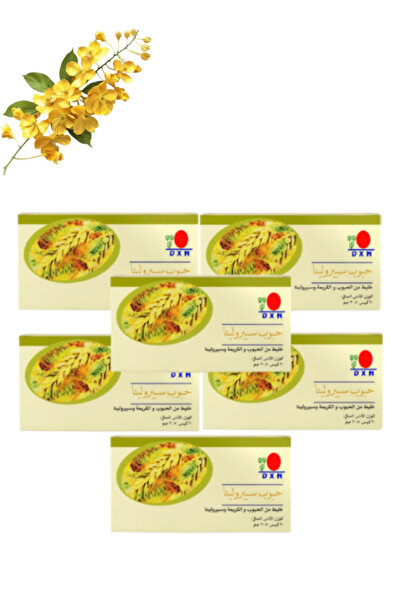 DXN 6 قطع من حبوب السبيرولينا 900 جرام 30 كيس × 30 جرام