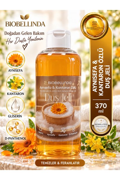 BioBellinda Aynısefa & Kantaron Özlü Duş Jeli Gliserin ve D-Panthenol İçeren ...