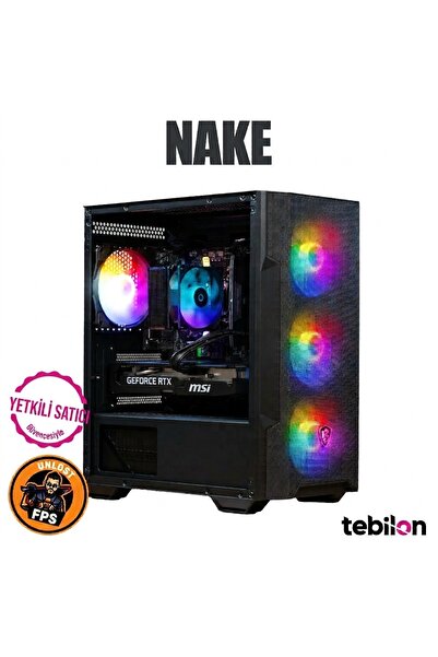 TEBİLON NAKE ECO -AMD RYZEN 7500F I MSI RTX 5060TI 8GB I MSI A620 I 16GB I 50...
