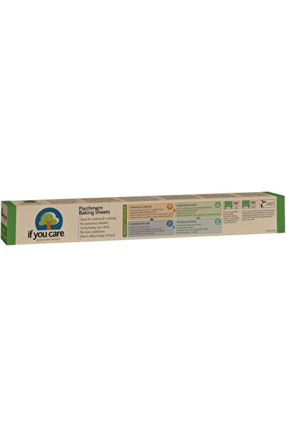 If You Care Hârtie de copt nealbită, fără clor, compostabilă, pre-tăiată, 24 ...