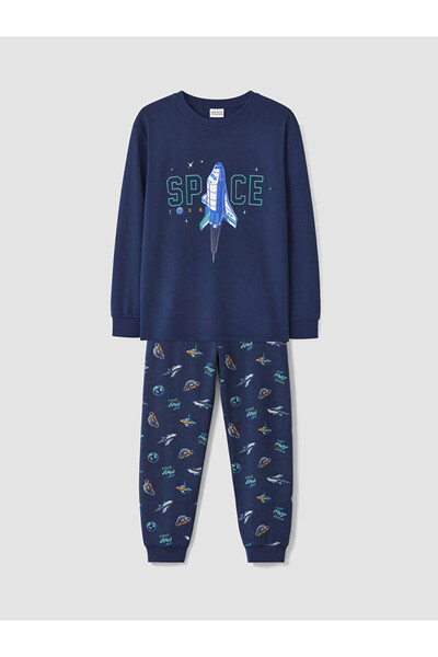 LC Waikiki Quality Pieces from Çelebi Store Printed Boy's Pajama Set