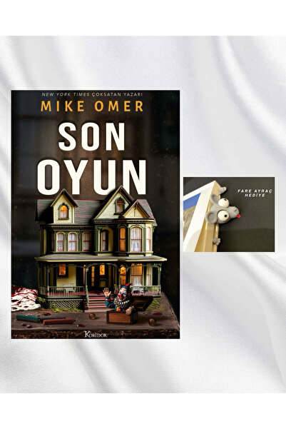 Koridor Yayıncılık هدية مميزة: ماركر كتاب على شكل فأر مغلق في رأسه