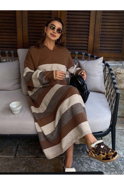 Sheya Maxi dress, mix colors