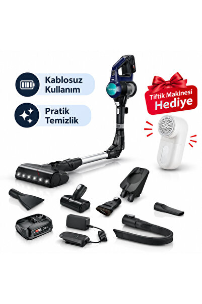 Siemens IQ500 VSM120XXL Şarjlı Dikey Süpürge Tiftik Makinesi hediye(Onerous)