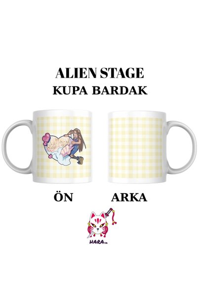 Hara Company Alien Stage Luka ve Hyuna Porselen Kupa Bardak