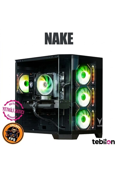 TEBİLON NAKE X I AMD RYZEN 7500X3D I GIGABYTE Radeon RX 9070 XT GAMING 16GB I...