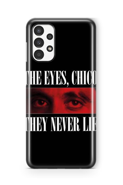 FLAMENKO Samsung Galaxy A13 Compatible the Eyes Chico Patterned Transparent P...