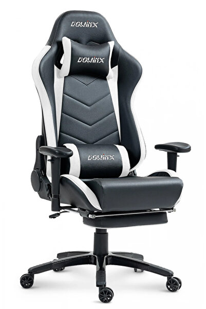 Topscaune DOWINX Scaun gaming, ergonomic, suport lombar cu masaj, spătar raba...