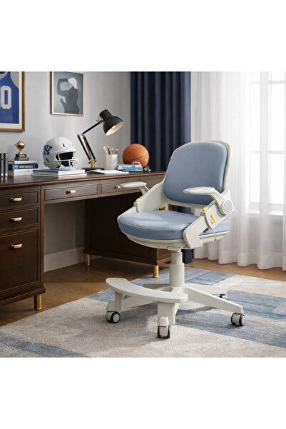 Topscaune JUNIOR STUDY PRO – Scaun ergonomic rotativ pentru copii, reglabil p...