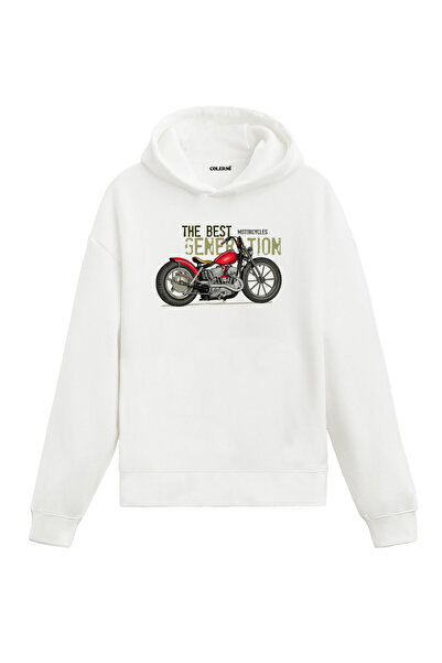 Colermi The Best Generation Vintage Motorcycle Design Hooded Sweatshirt