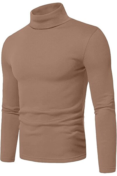 GENERAL Askdeer mens Men's Turtleneck Thermal Shirts Soft