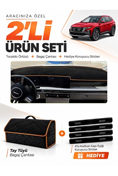 e-biz Hyundai Tucson (2024+ Later) Compatible Glove Box Cover + Tay Tüy Lugga...
