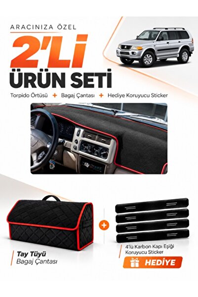 e-biz Mitsubishi Montero Sport (1996-2009) Compatible Glove Box Cover + Towel...