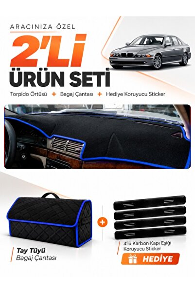 e-biz Bmw E39 (1995-2003) Compatible Dashboard Cover + Thai Feather Trunk Bag...