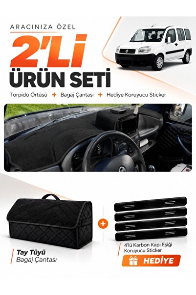 e-biz Fiat Doblo (2000-2008) Large Screen Without Airbags Compatible Glove Bo...
