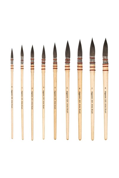 Bigpoint 525 Series Squirrel Hair Round Brush No: 8