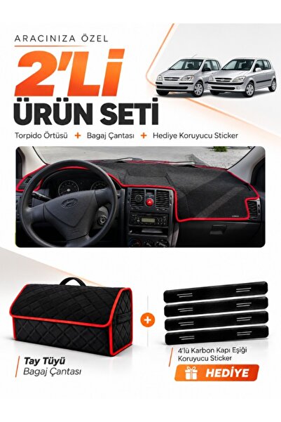 e-biz Hyundai Getz (2002-2011) Compatible Glove Box Cover + Tay Tüy Luggage B...