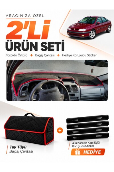 e-biz Renault Laguna 1 Airbagsiz (2000-2007) Compatible Glove Box Cover + Tay...