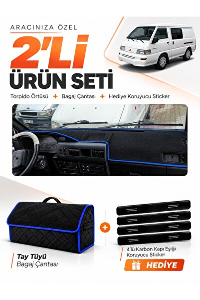 e-biz Mitsubishi L300 (2000-2010) Compatible Glove Box Cover + Tay Tüy Luggag...