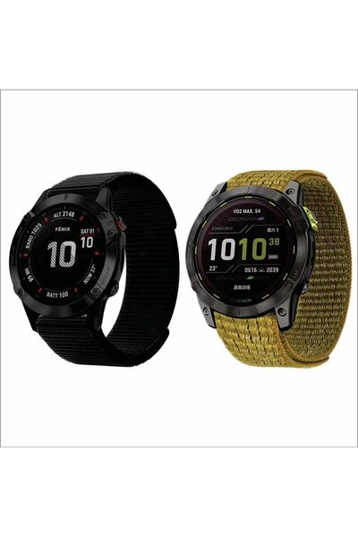 OEM Set de 2 curele universale din nailon pentru smartwatch, compatibile și c...