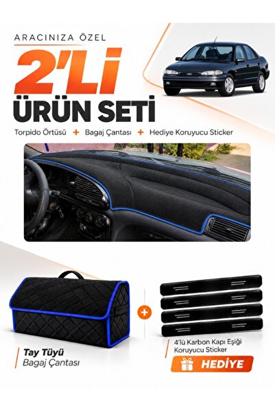 e-biz Ford Mondeo Poled (1993-1996) Compatible Glove Box Cover + Thai Feather...