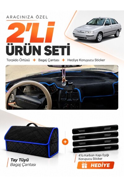 e-biz Lada Vega (1995-2007) Compatible Dashboard Cover + Thai Feather Trunk B...