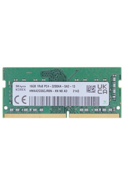SK Hynix HMAA2GS6CJR8N-XN 16 GB DDR4 3200 MHz CL19 Notebook Ram Oyun ve Tasarım Uyumlu Yüksek