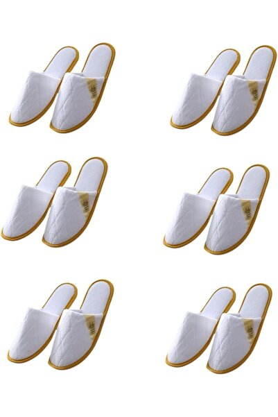 urevo Unisex Men's and Women's Spa Slippers, Non-Slip Disposable Slippers for...