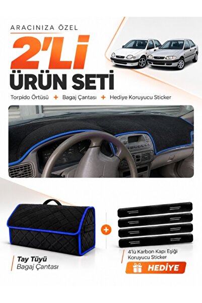 e-biz Toyota Corolla Terra E110 (1997-2002) Compatible Dashboard Cover + Tay ...