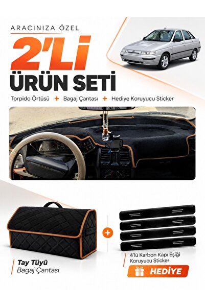 e-biz Lada Vega (1995-2007) Compatible Dashboard Cover + Thai Feather Trunk B...