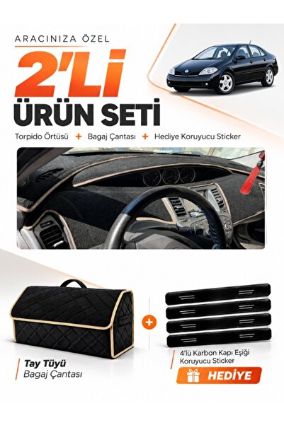 e-biz Nissan Primera P12 (2001-2004) Compatible Torpedo Cover + Tay Tüy Lugga...