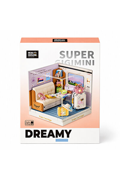 Jelly Blox Конструктор-румбокс Mini House 8036 Интериор Мини купе във влак 11...