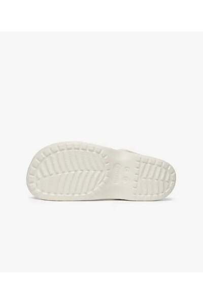 Crocs شبشب كلاسيكي للأطفال من ماري جين كلوغ كيه 210615-0WV باللون الأبيض