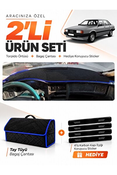 e-biz Audi 80 (1986-1996) Compatible Glove Box Cover + Tay Feather Trunk Bag ...